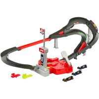 Hot Wheels JDY15 Racing Formule 1 Startovací dráha, F1 sada se 3 angličáky 2