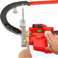 Hot Wheels JDY15 Racing Formule 1 Startovací dráha, F1 sada se 3 angličáky 4