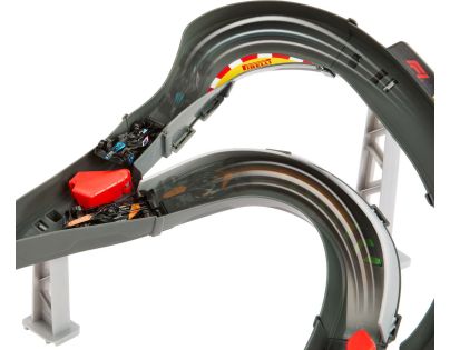 Hot Wheels JDY15 Racing Formule 1 Startovací dráha, F1 sada se 3 angličáky