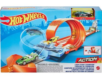 Hot Wheels šampionát dráha Smyčka šampionů