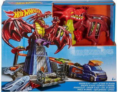 Hot Wheels souboj s drakem