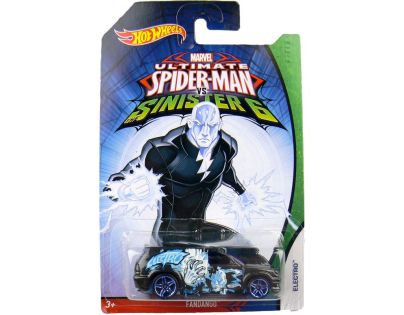 Hot Wheels Spiderman Autíčko - Fandango Electro