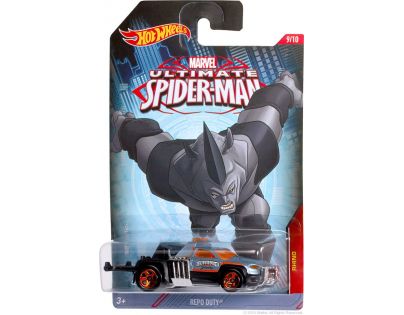 Hot Wheels Spiderman Autíčko - Rhino