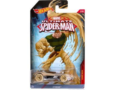 Hot Wheels Spiderman Autíčko - Sand Man