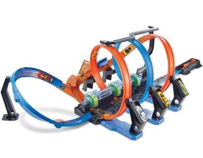 Hot Wheels spirálová jízda - Poškozený obal