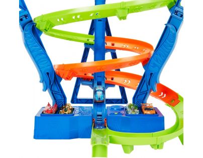 Hot Wheels Srážka na spirále