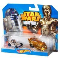 Hot Wheels Star Wars 2ks autíčko - C-3PO a R2-D2 2