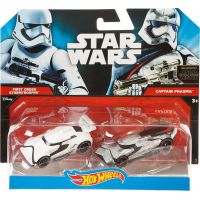 Hot Wheels Star Wars 2ks autíčko First order stormtrooper a Captain Phasma 4