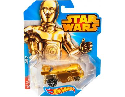 Hot Wheels Star Wars Autíčko C-3PO