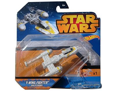 Hot Wheels Star Wars Kolekce hvězdných lodí - Y-Wing Fighter