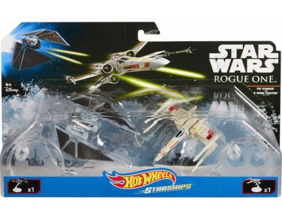 Hot Wheels Star Wars Starship - Tie Striker vs. X-Wing Fighter DXM38