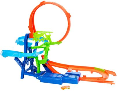 Hot Wheels Stunt tracks srážka ve vzduchu dráha