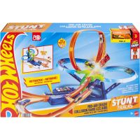 Hot Wheels Stunt tracks srážka ve vzduchu dráha 6