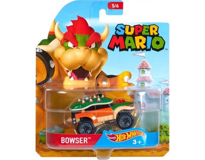 Hot Wheels Super Mario angličák Bowser