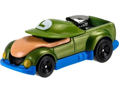 Hot Wheels Super Mario angličák Luigi