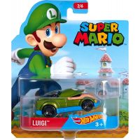 Hot Wheels Super Mario angličák Luigi 4