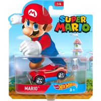 Hot Wheels Super Mario angličák Mario 4