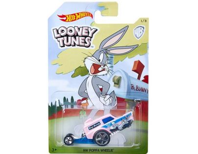 Hot Wheels tématické auto Looney Tunes HW Poppa Wheelie