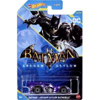 Hot Wheels Tematické auto Batman DC Batman Arkham Asylum Batmobile 5