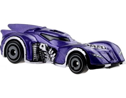 Hot Wheels Tematické auto Batman DC Batman Arkham Asylum Batmobile