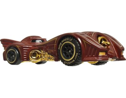 Hot Wheels tematické auto Batman DC Batmobile Heavy Hitchers Teal - Poškozený obal