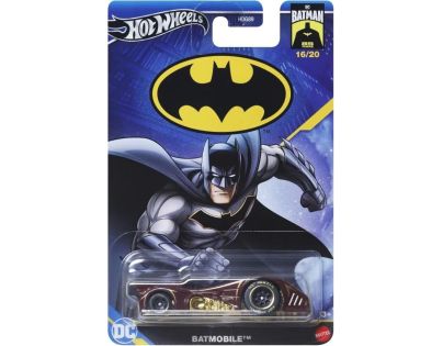 Hot Wheels tematické auto Batman DC Batmobile Heavy Hitchers Teal - Poškozený obal