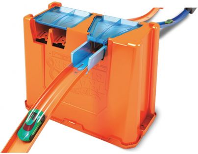 Mattel Hot Wheels Track builder box plný triků