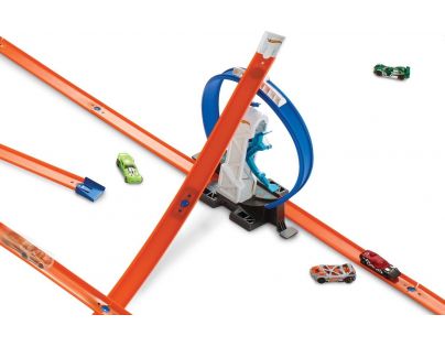 Hot Wheels Track builder doplňky a dráhy Loop Launcher