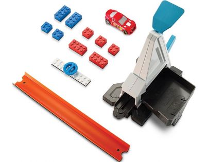Hot Wheels Track builder doplňky a dráha Rapid Launcher