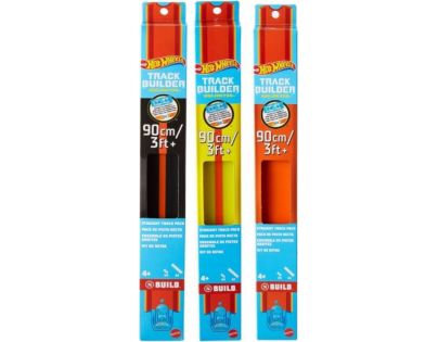 Hot Wheels Track Builder rovná dráha černá