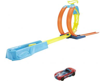 Hot Wheels Track Builder set pro stavitele rozdělená smyčka