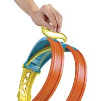 Hot Wheels Track Builder set pro stavitele rozdělená smyčka 5