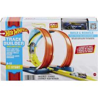 Hot Wheels Track Builder set pro stavitele rozdělená smyčka 6