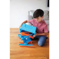 Hot Wheels Track Builder v kufříku Modré víko 2