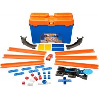 Hot Wheels Track Builder v kufříku Oranžové víko 2