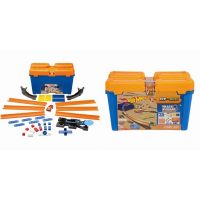 Hot Wheels Track Builder v kufříku Oranžové víko 3