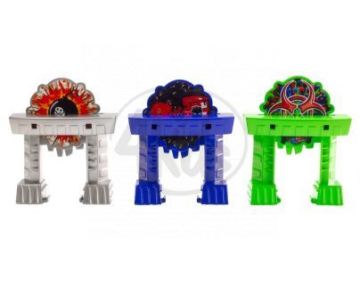 Hot Wheels Track Builder základní set - Trojitý zásah