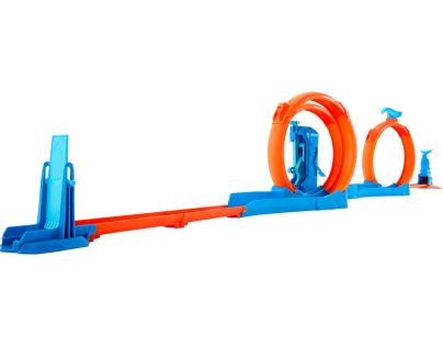 Hot Wheels Track Creator dráha trojitá smyčka