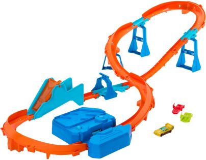 Hot Wheels Track Creator nabušená sada s boosterem - Poškozený obal