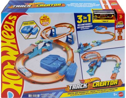 Hot Wheels Track Creator nabušená sada s boosterem - Poškozený obal