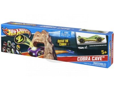 Hot Wheels Hrací sada Ohromný skok - Cobra Cave