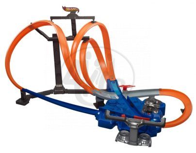 Mattel X9286 - Hot Wheels Trojitá dráha