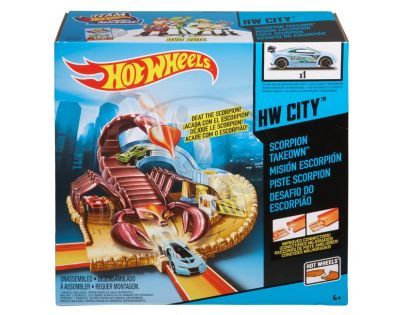 Hot Wheels Klasická hrací sada - Útok škorpiona
