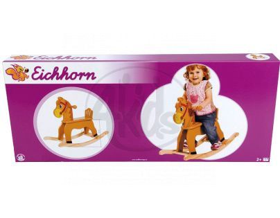 Houpací kůň Dřevěný Eichhorn