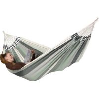 La Siesta Houpací síť Modesta Single Stripes 14olive 2
