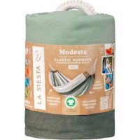 La Siesta Houpací síť Modesta Single Stripes 14olive 5