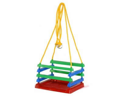 Toy Houpačka dětská plastová barevná na zahradu
