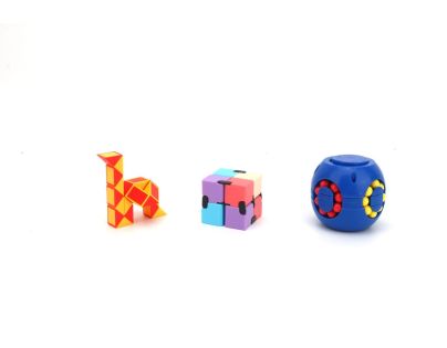 Hra Brain puzzle prstový otočný kuličkový