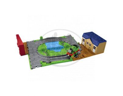 Fisher Price R9621 - Hrací kufříková sada - Percy s poštou
