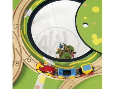 Brio 32228 - Disney kolekce - hrací stůl Mickey s vláčkodráhou